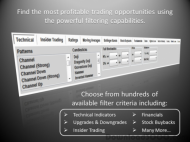 Eye in the Sky Trade Planning screenshot